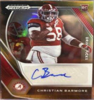 Christian Barmore [Black Gold Prizm] #DPA-CHB