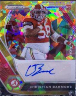 Christian Barmore [Gold Ice Prizm] #DPA-CHB