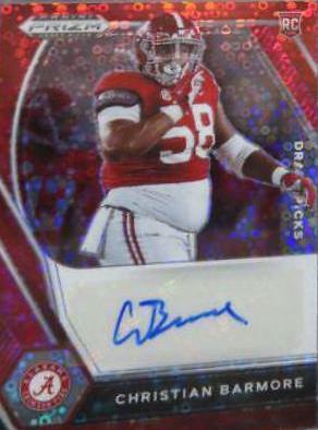 Christian Barmore [Red Circles Prizm] #DPA-CHB
