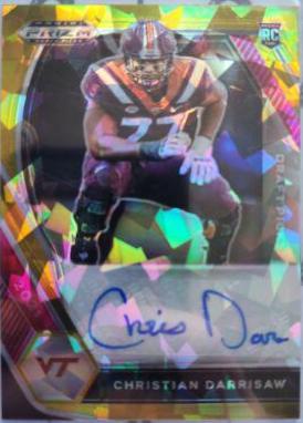 Christian Darrisaw [Orange Ice Prizm] #DPA-CDA