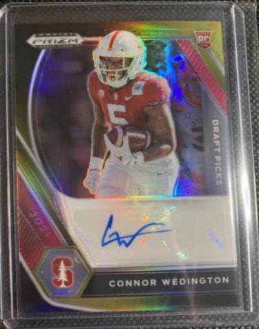 Connor Wedington [Black Gold Prizm] #DPA-CWE