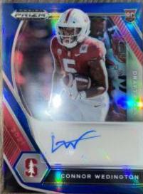 Connor Wedington [Blue Prizm] #DPA-CWE