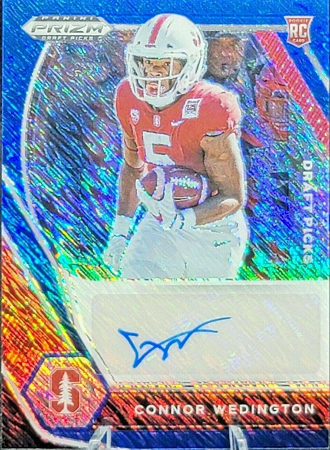 Connor Wedington [Blue Shimmer Prizm] #DPA-CWE