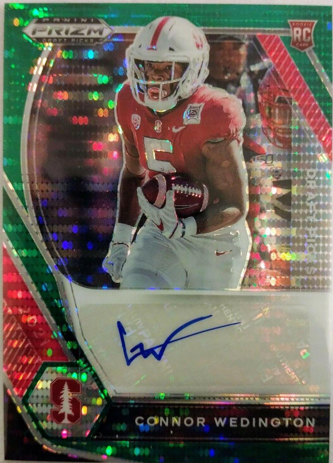 Connor Wedington [Green Pulsar Prizm] #DPA-CWE