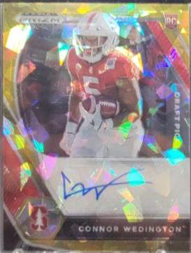 Connor Wedington [Orange Ice Prizm] #DPA-CWE