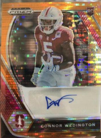 Connor Wedington [Orange Pulsar Prizm] #DPA-CWE