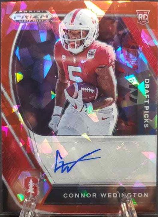 Connor Wedington [Red Ice Prizm] #DPA-CWE