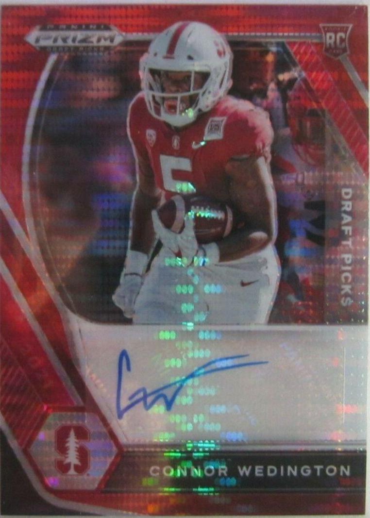 Connor Wedington [Red Pulsar Prizm] #DPA-CWE
