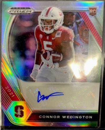 Connor Wedington [Silver Prizm] #DPA-CWE