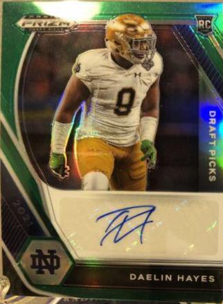 Daelin Hayes [Green Prizm] #DPA-DHA