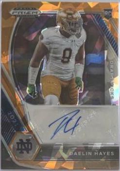 Daelin Hayes [Orange Ice Prizm] #DPA-DHA