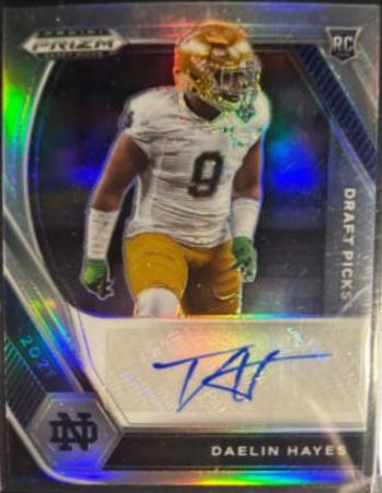 Daelin Hayes [Silver Prizm] #DPA-DHA