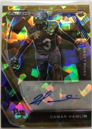 Damar Hamlin [Gold Ice Prizm] #DPA-DHA