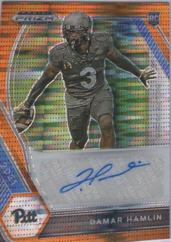 Damar Hamlin [Orange Pulsar Prizm] #DPA-DHA