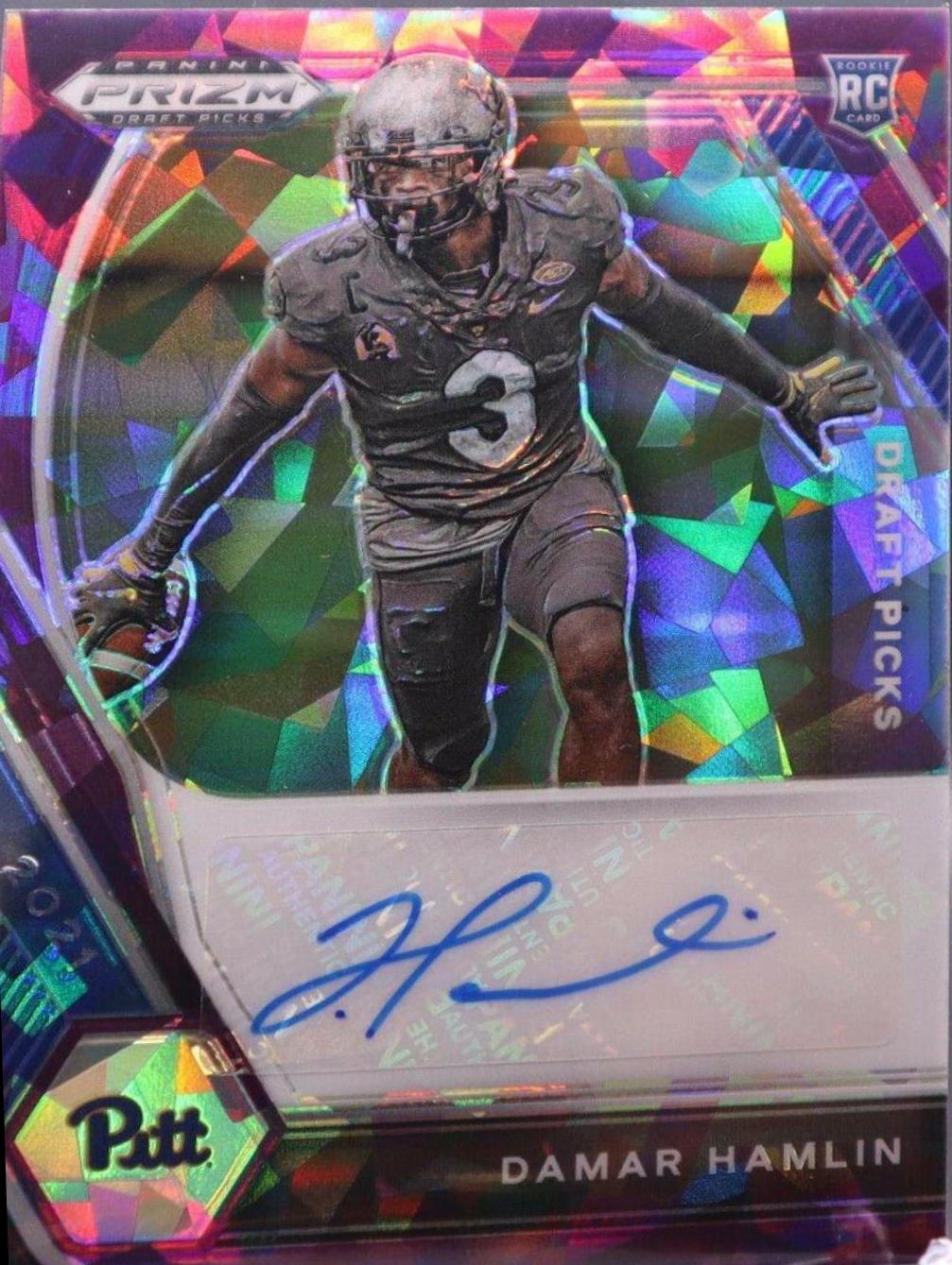 Damar Hamlin [Purple Ice Prizm] #DPA-DHA