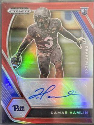 Damar Hamlin [Red Prizm] #DPA-DHA