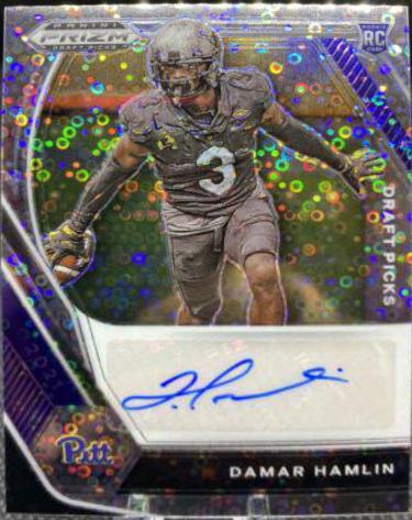 Damar Hamlin [Silver Prizm] #DPA-DHA
