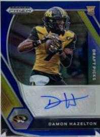 Damon Hazelton [Blue Prizm] #DPA-DHA