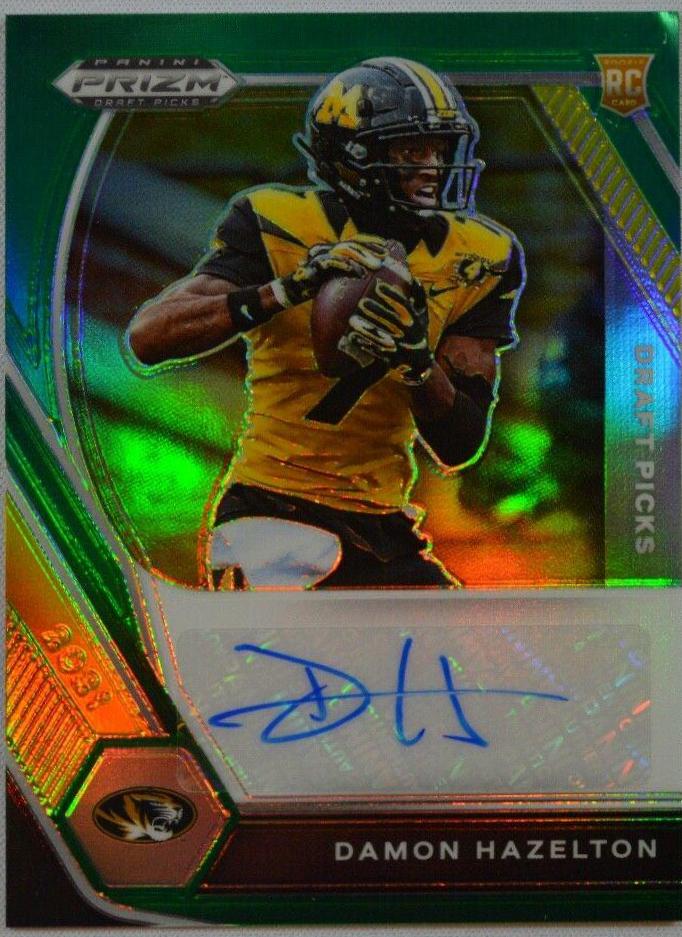 Damon Hazelton [Green Prizm] #DPA-DHA