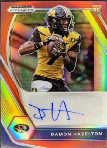 Damon Hazelton [Red Prizm] #DPA-DHA