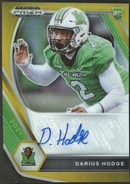 Darius Hodge [Gold Prizm] #DPA-DHO