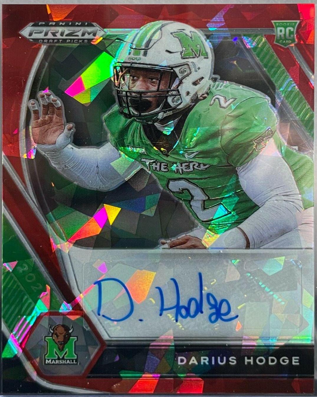 Darius Hodge [Red Ice Prizm] #DPA-DHO