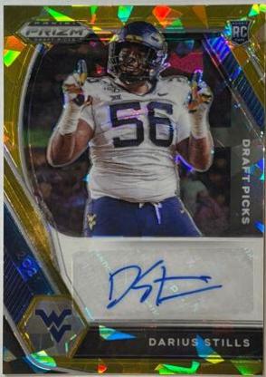 Darius Stills [Gold Ice Prizm] #DPA-DAS
