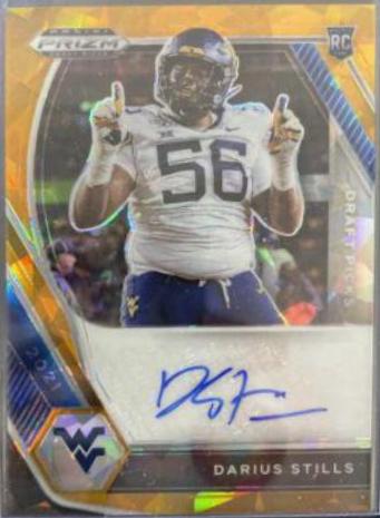 Darius Stills [Orange Ice Prizm] #DPA-DAS