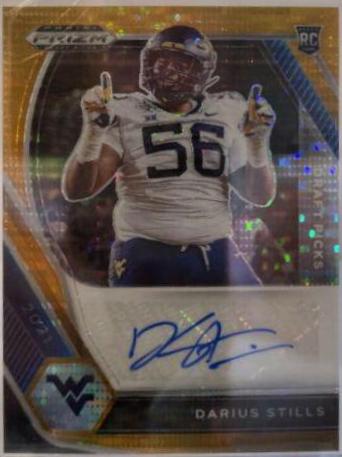 Darius Stills [Orange Pulsar Prizm] #DPA-DAS