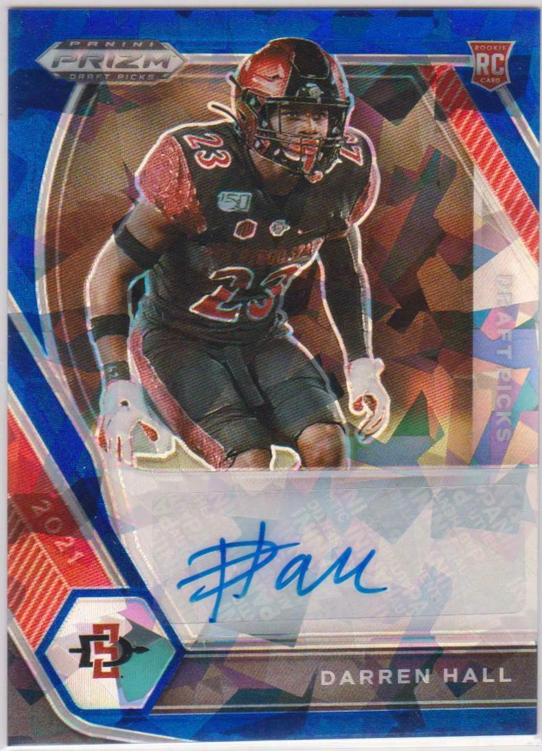 Darren Hall [Blue Ice Prizm] #DPA-DHA