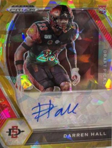 Darren Hall [Gold Ice Prizm] #DPA-DHA
