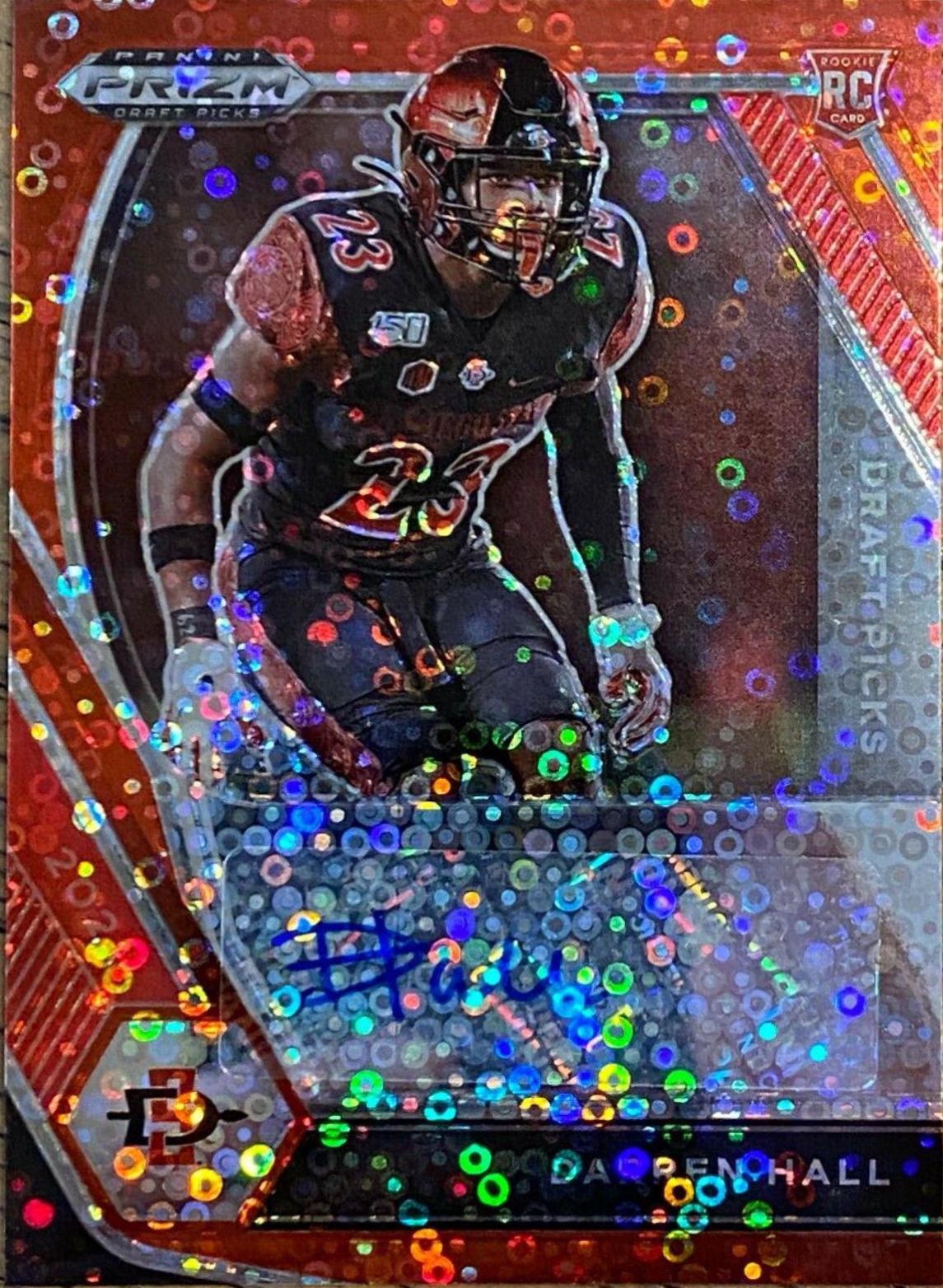 Darren Hall [Red Circles Prizm] #DPA-DHA