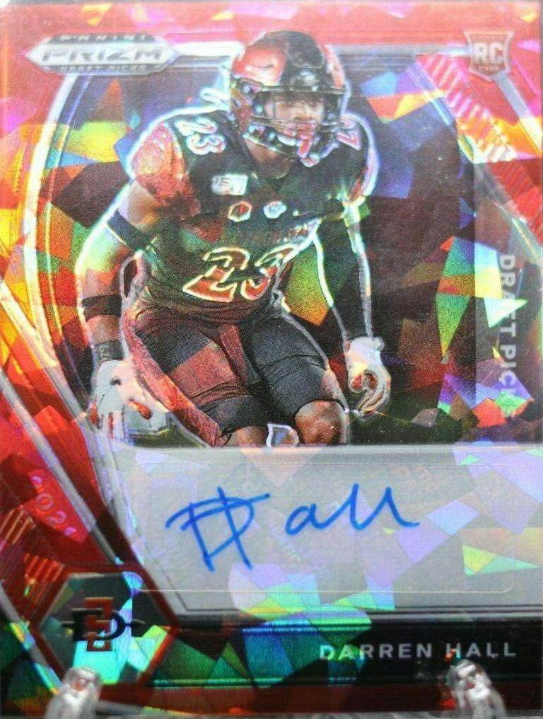 Darren Hall [Red Ice Prizm] #DPA-DHA