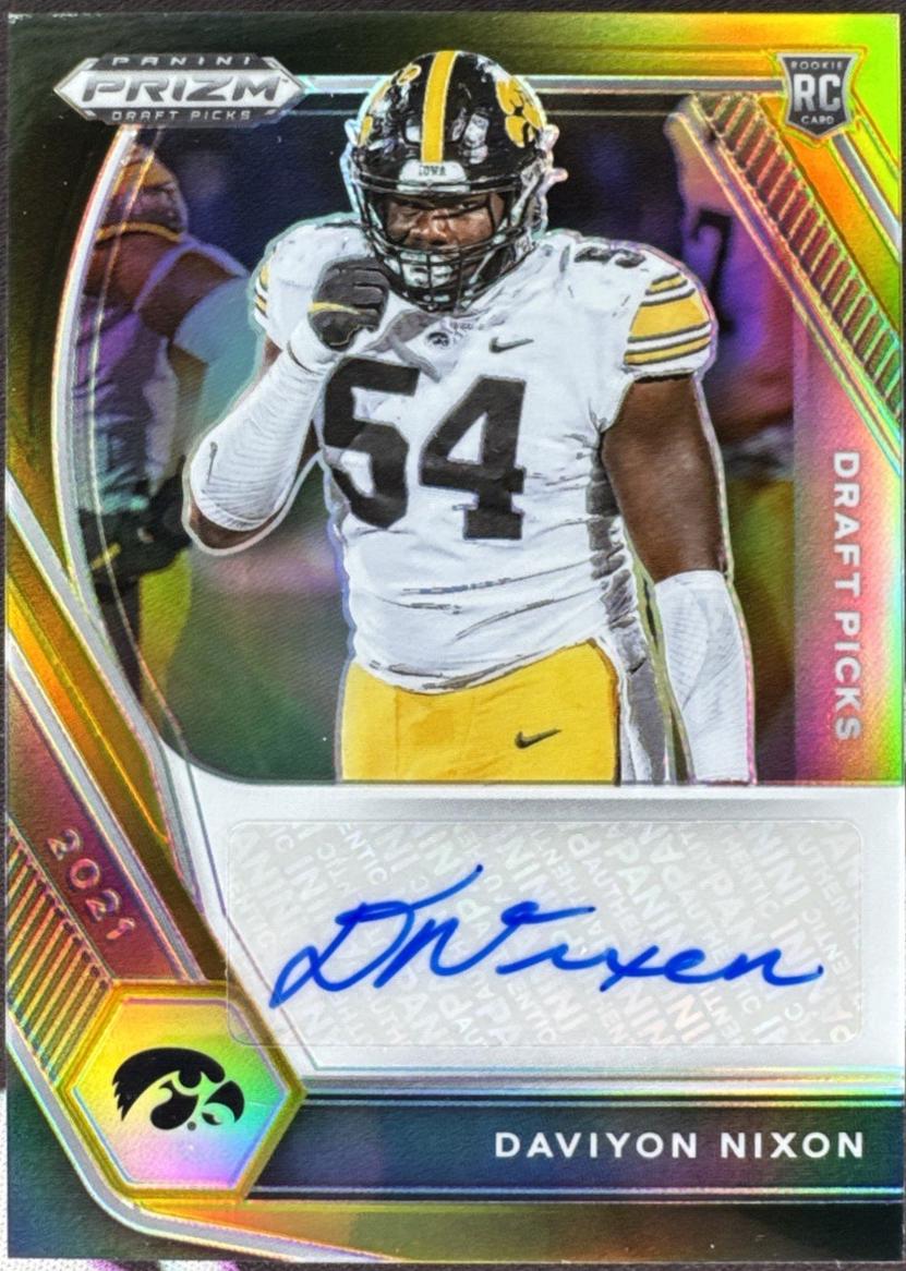 Daviyon Nixon [Black Gold Prizm] #DPA-DNI