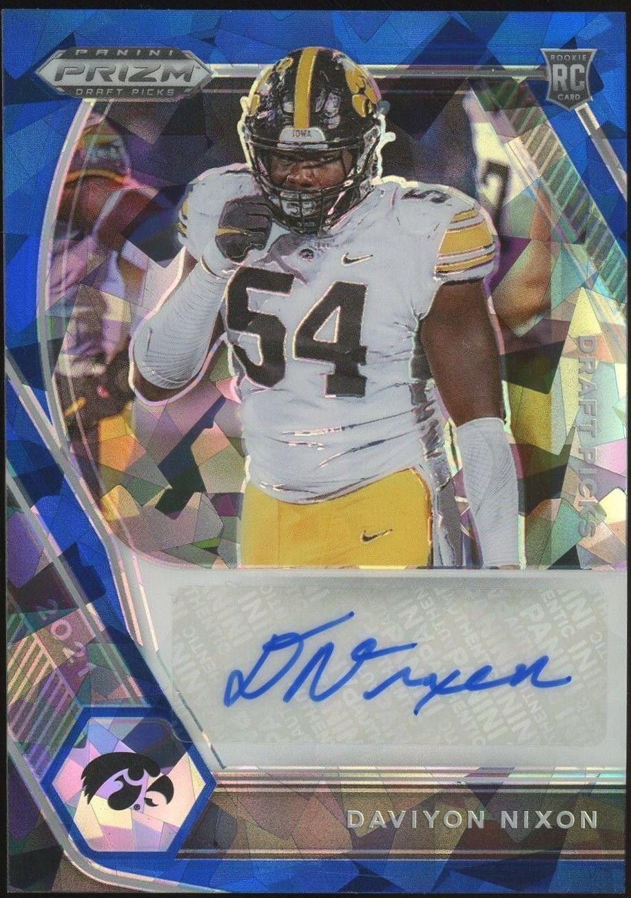 Daviyon Nixon [Blue Ice Prizm] #DPA-DNI