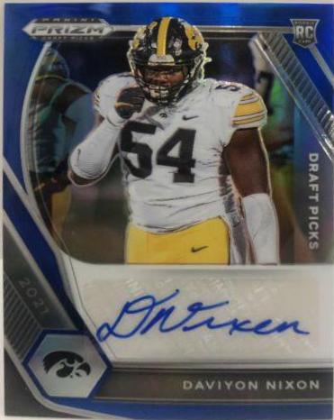 Daviyon Nixon [Blue Prizm] #DPA-DNI