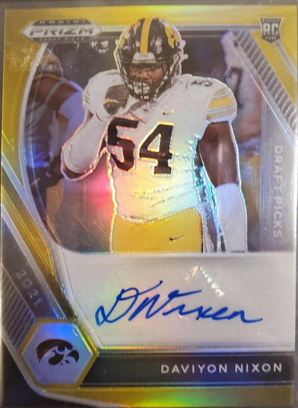 Daviyon Nixon [Gold Prizm] #DPA-DNI