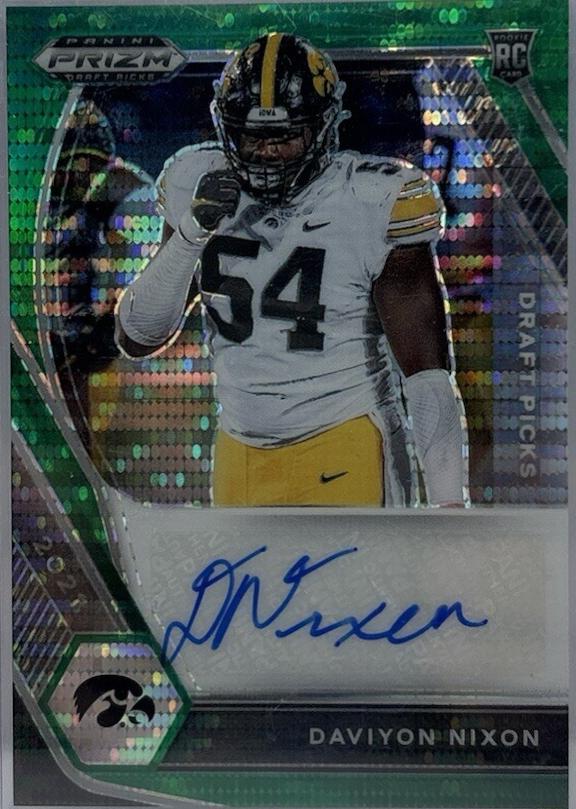 Daviyon Nixon [Green Pulsar Prizm] #DPA-DNI