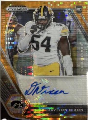 Daviyon Nixon [Orange Pulsar Prizm] #DPA-DNI