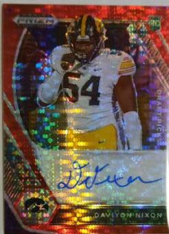 Daviyon Nixon [Red Pulsar Prizm] #DPA-DNI
