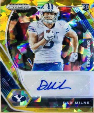 Dax Milne [Gold Ice Prizm] #DPA-DMI