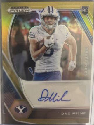 Dax Milne [Gold Prizm] #DPA-DMI