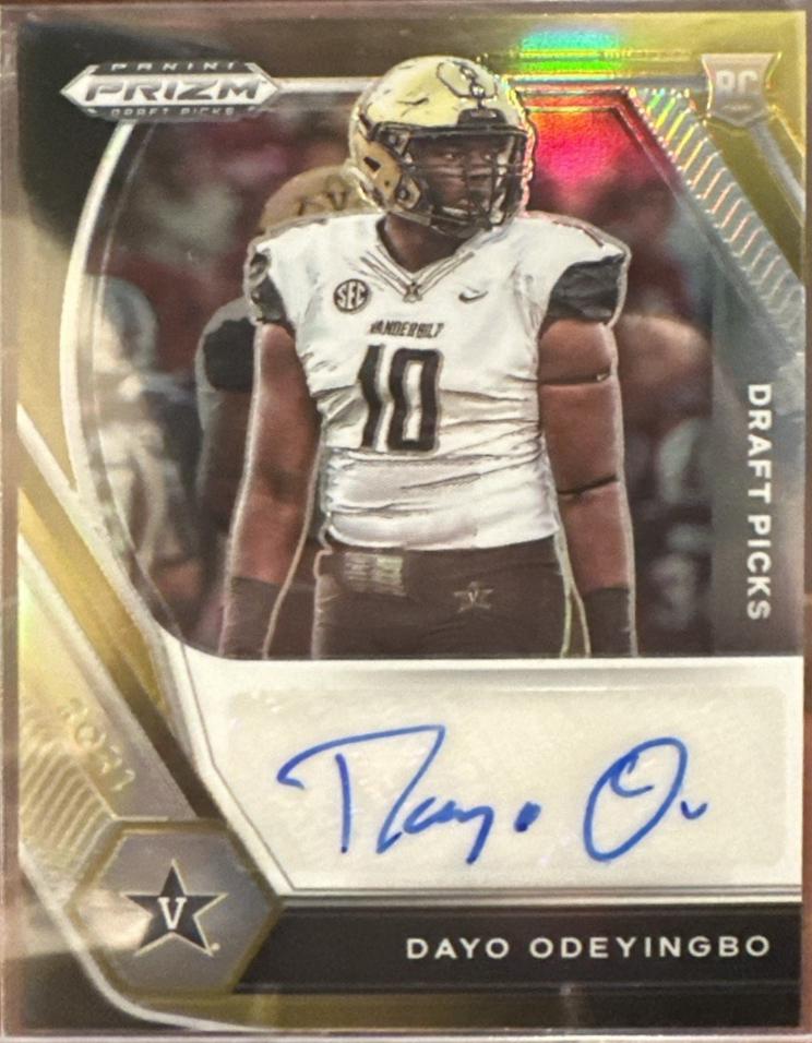 Dayo Odeyingbo [Black Gold Prizm] #DPA-DAY