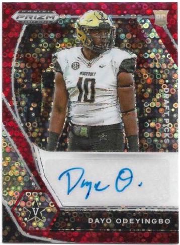 Dayo Odeyingbo [Red Circles Prizm] #DPA-DAY