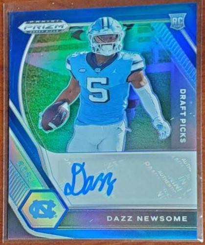 Dazz Newsome [Blue Prizm] #DPA-DNE