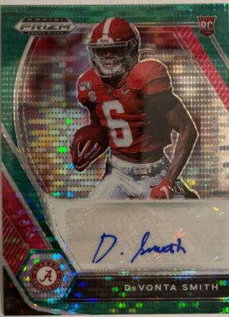 DeVonta Smith [Green Pulsar Prizm] #DPA-DVS