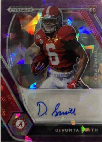 DeVonta Smith [Purple Ice Prizm] #DPA-DVS