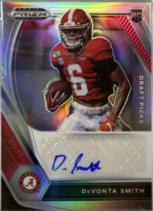 DeVonta Smith [Silver Prizm] #DPA-DVS