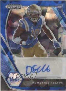 Demetric Felton [Blue Ice Prizm] #DPA-DFE
