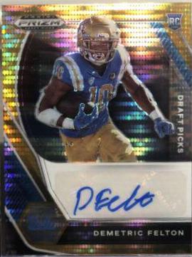 Demetric Felton [Orange Pulsar Prizm] #DPA-DFE